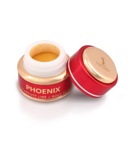 Mirror Effect 02 Phoenix Gold Puder 2g | Slowianka Nails