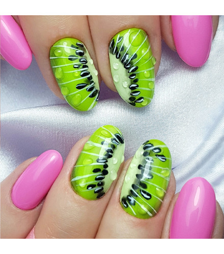 Hybrid-Nagellack 212 Green Apple Gum | Slowianka Nails