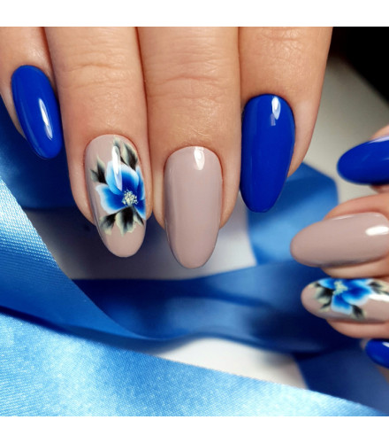 Hybrid-Nagellack 236 Trendy Blue | Slowianka Nails