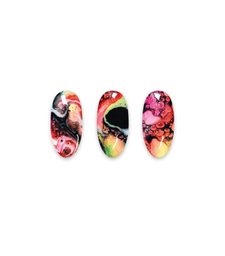 Neonowe abstrakcje | Slowianka Nails