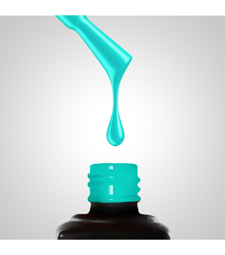 Hybrid-Nagellack 370 Minty Aura 8g OUTLET | Slowianka Nails