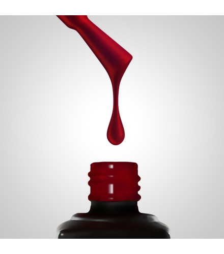 Hybrid-Nagellack 099 Red Tarot 8g OUTLET | Slowianka Nails