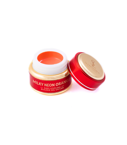 Milky Neon Gel Orange 30 g OUTLET | Slowianka Nails