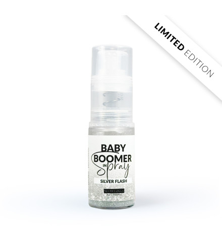 Baby Boomer in Spray Silver Flash 5g | Slowianka Nails