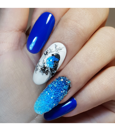 Kristalle 6 Blue Lagoon | Slowianka Nails