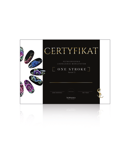 Certyfikat One Stroke II | Slowianka Nails