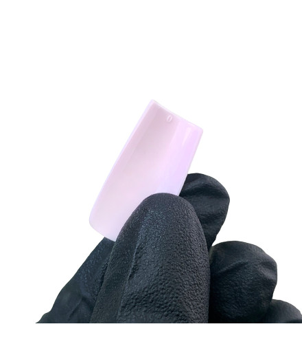 Express Modeling Gel-Tips Square Baby Pink | Slowianka Nails