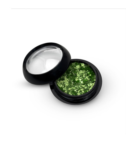 Pollen Green Flakes 0,5g | Slowianka Nails