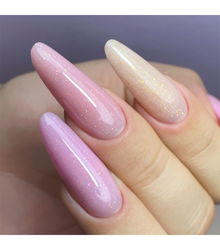 Beige Gold Cover Easy Levelling Konstruktionsgel 15g | Slowianka Nails