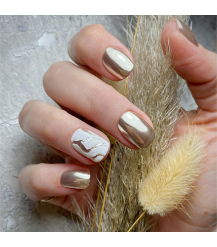 16 Platinium Metallic Metallpollen 0,5g | Slowianka Nails