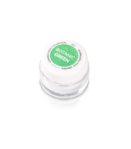 Summer Snow S01 Botanic Green Puder 3g | Slowianka Nails