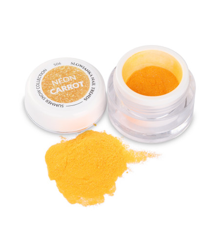 Summer Snow S06 Neon Carrot Puder 3g | Slowianka Nails