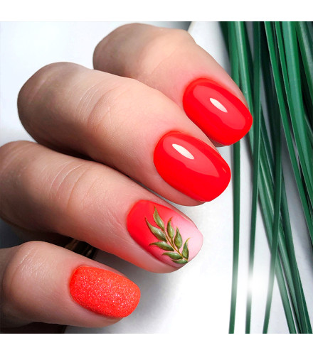 Summer Snow S08 Chilli Red Puder 3g | Slowianka Nails