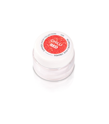 Summer Snow S08 Chilli Red Puder 3g | Slowianka Nails