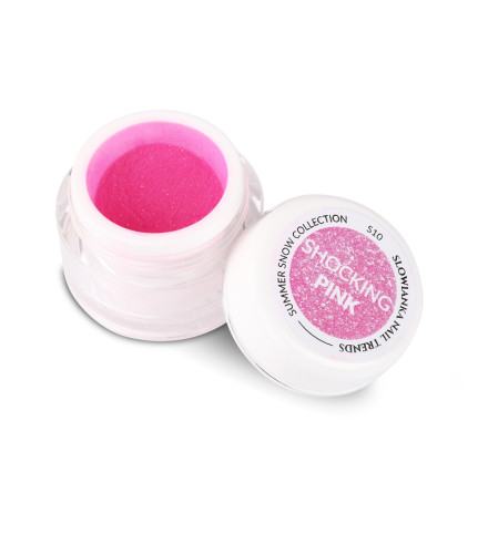 Summer Snow S10 Shocking Pink Puder 3g | Slowianka Nails