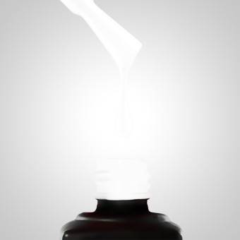 Hybrid-Nagellack Arctic White 000 8g | Slowianka Nails